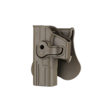 Amomax Left Handed Glock Holster FDE
