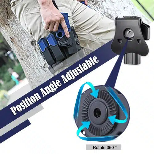 Amomax Left Handed Glock Holster