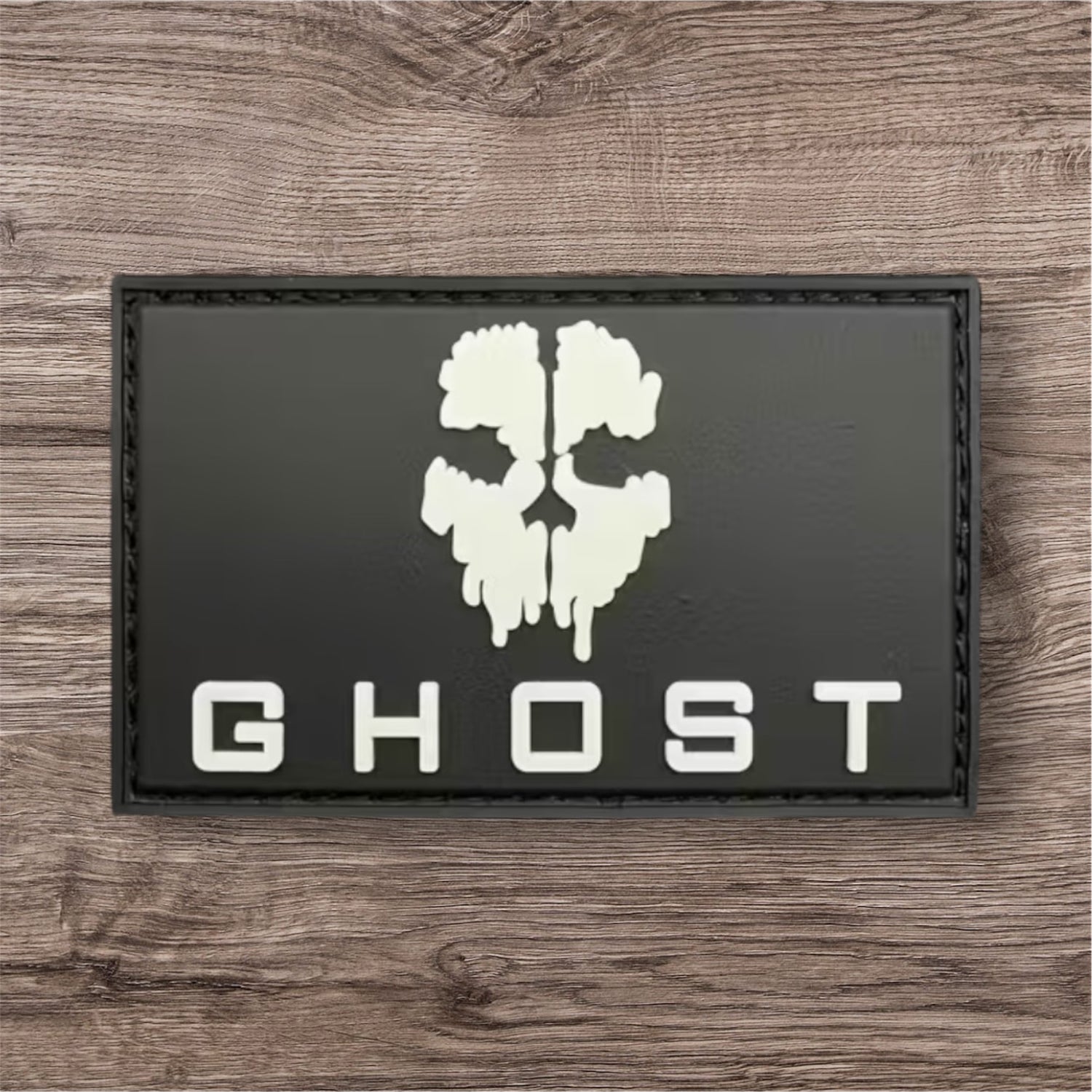 Ghost PVC Morale Patch