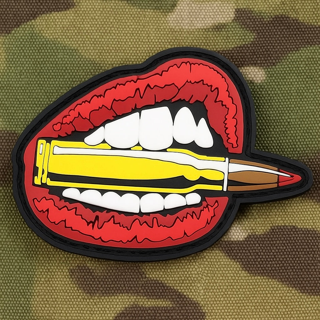 Biting the Bullet PVC Morale Patch