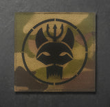 Trident Laser-Cut Fabric Morale Patch