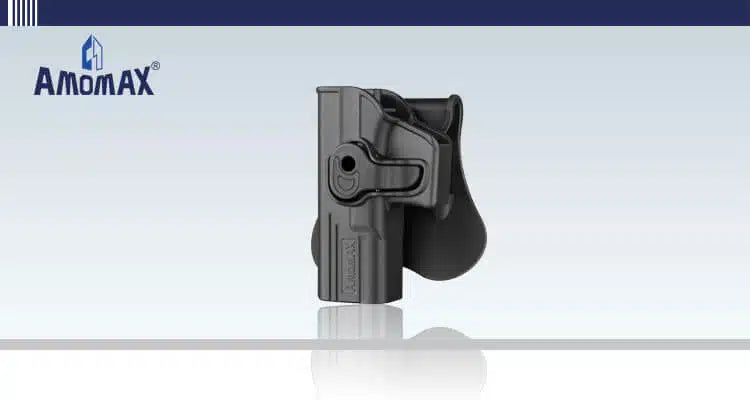 Amomax Left Handed Glock Holster black