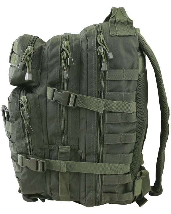 Small MOLLE Assault Pack Olive Green