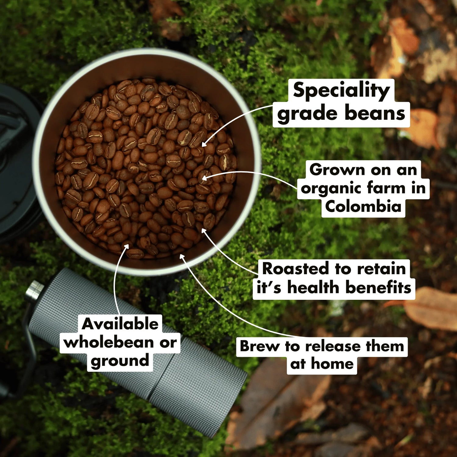 Exhale Coffee Organic Dark(ish) Roast