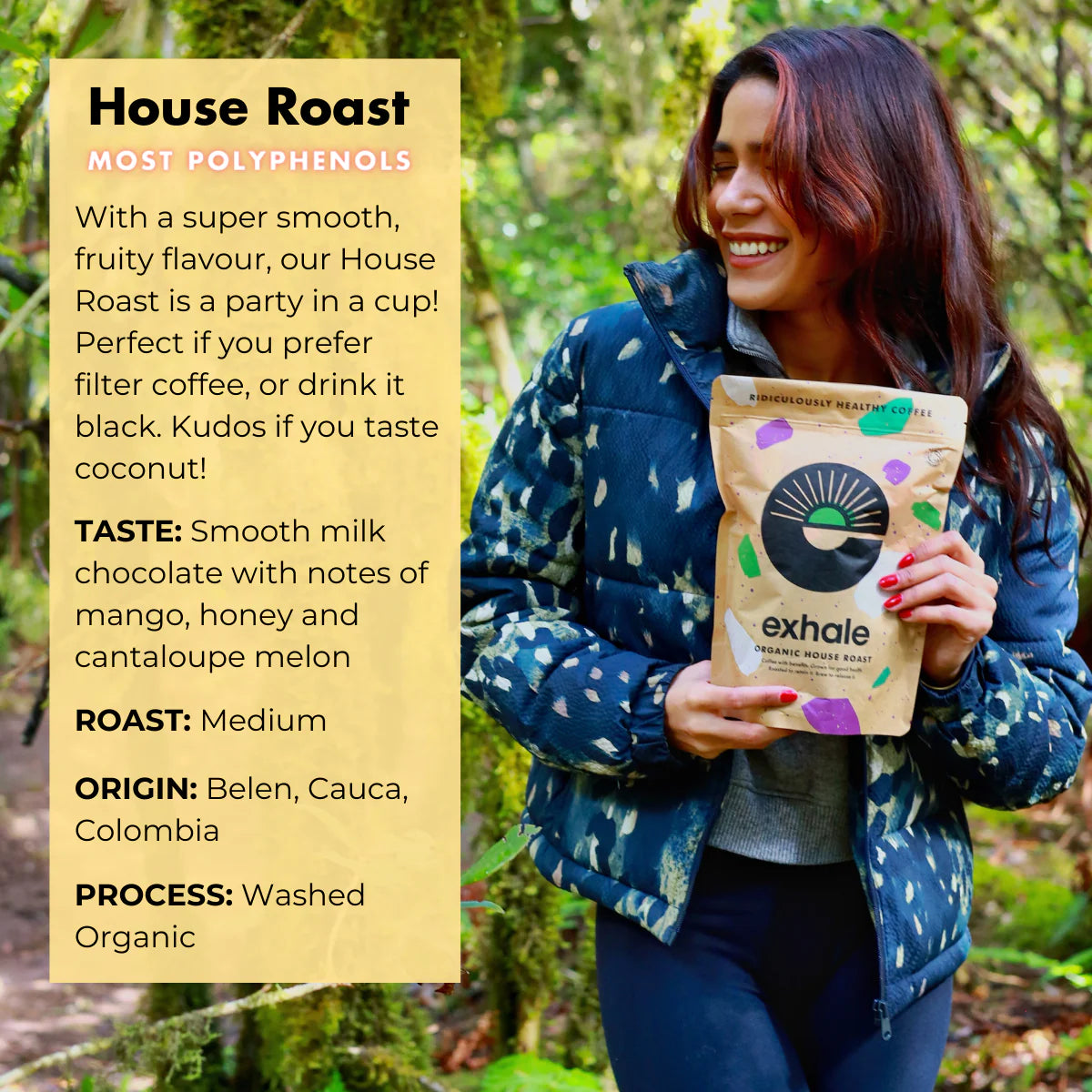 Exhale Coffee Organic House Roast