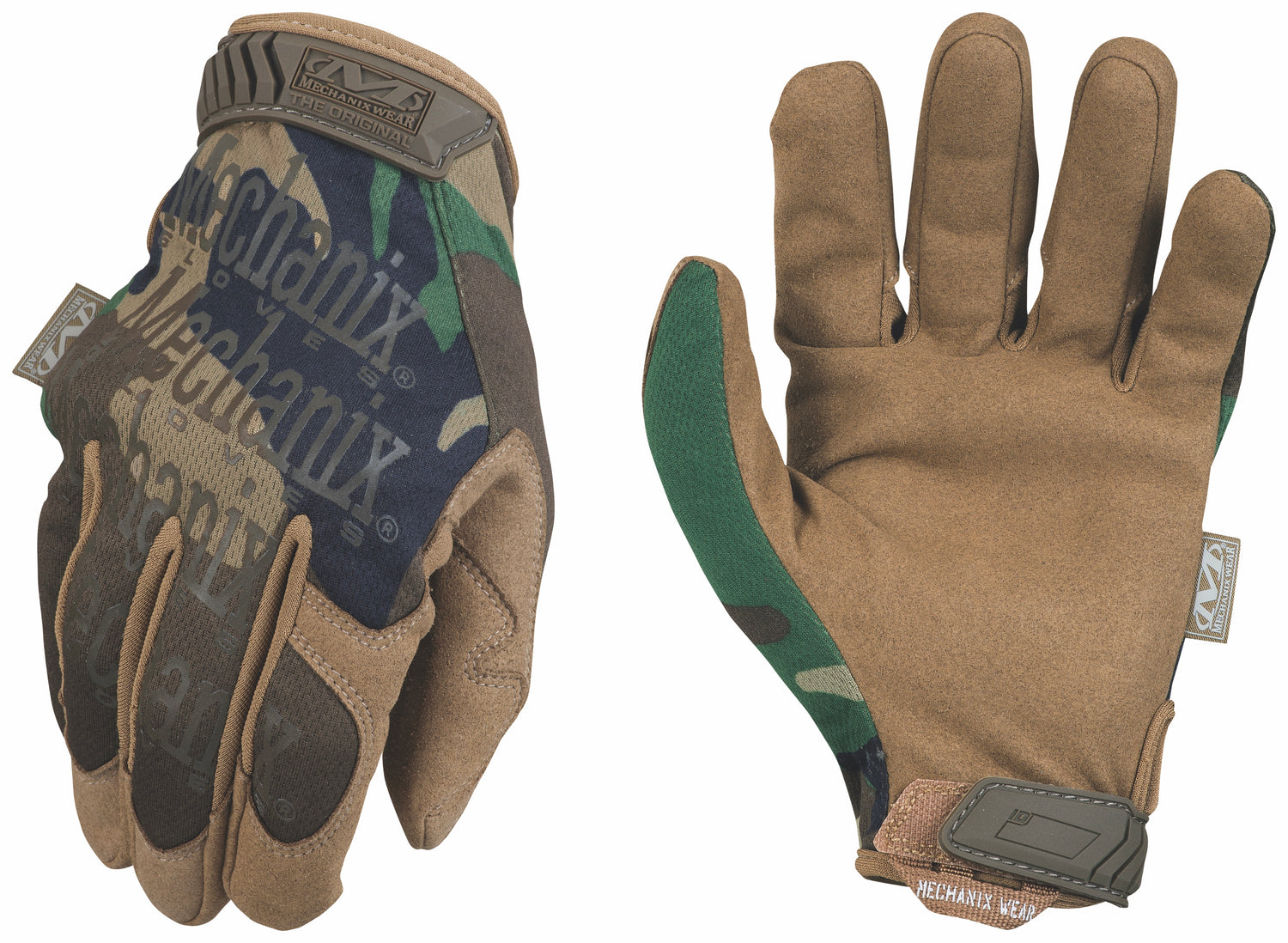 Mechanix Wear The Original Gloves Covert Woodland Camo