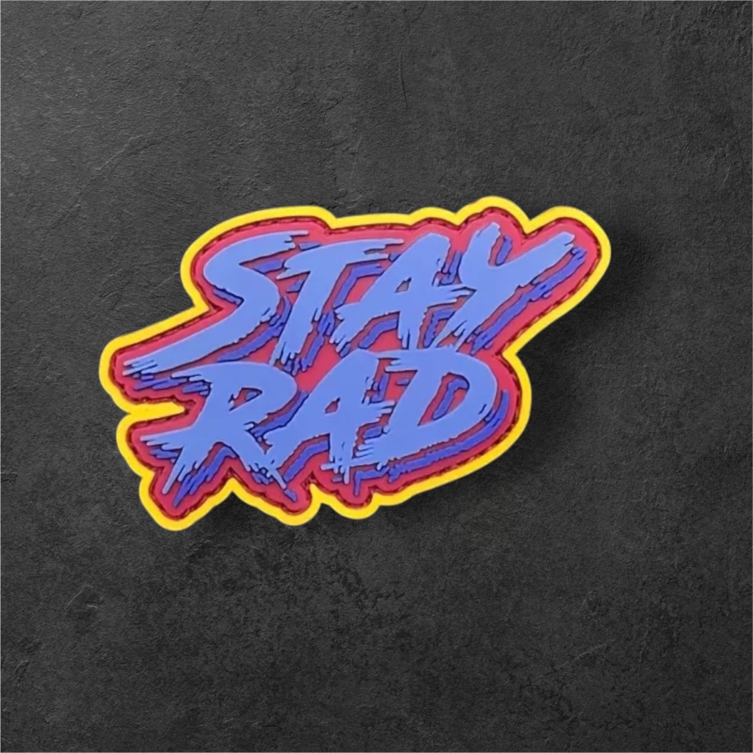 Stay Rad PVC Morale Patch