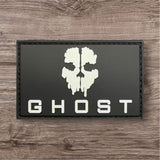 Ghost PVC Morale Patch