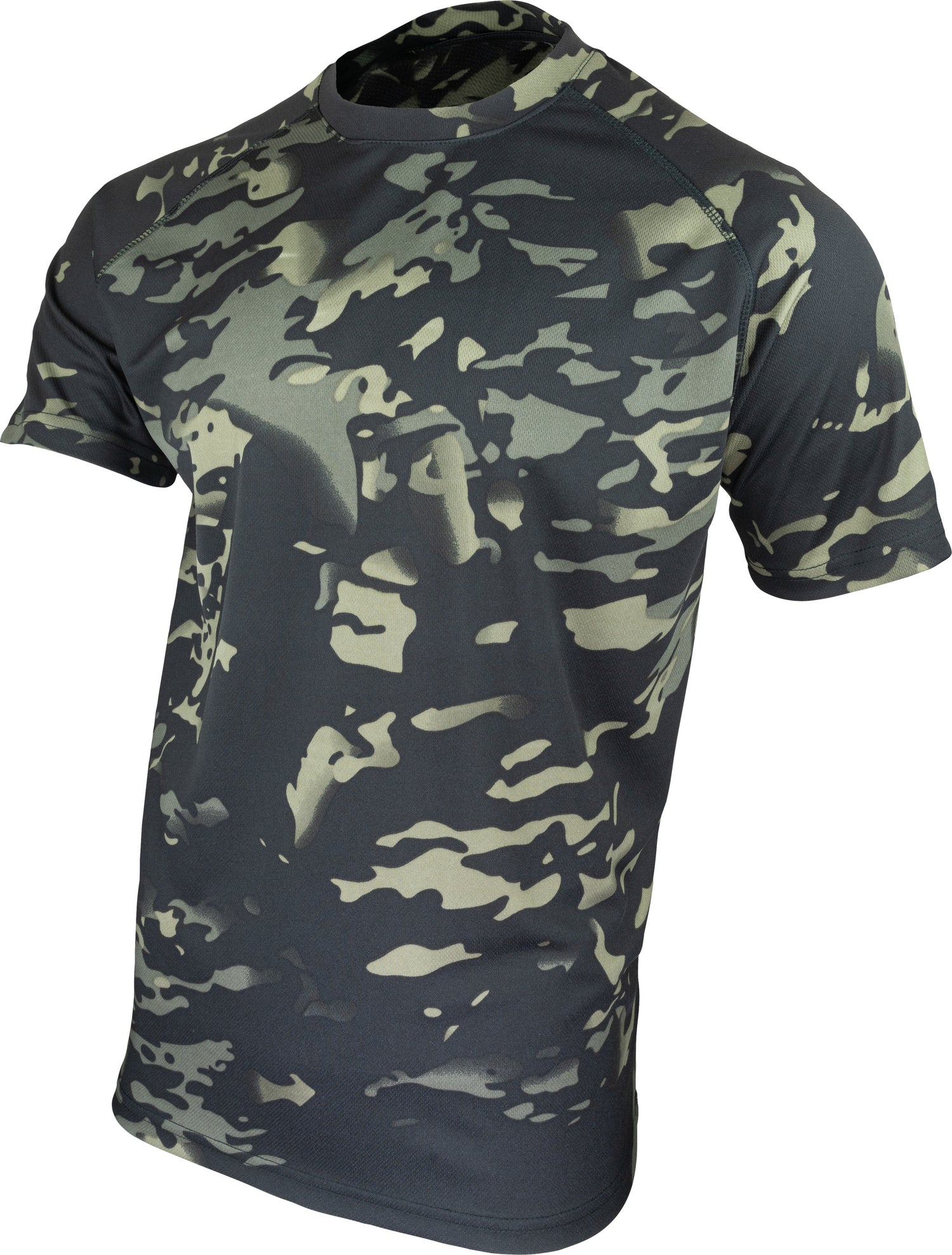 Viper Mesh-Tech T-Shirt V Cam Black